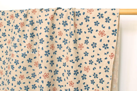 Japanese Fabric Sakura Cherry Blossoms - 8B - 50cm