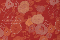 Japanese Fabric Tsubaki Awase Monyo - A - 50cm