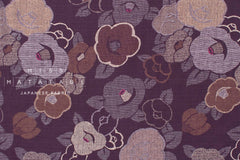 Japanese Fabric Tsubaki Awase Monyo - C - 50cm