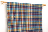 Japanese Fabric Shokunin Collection Yarn-Dyed Madras Check - multi - 50cm