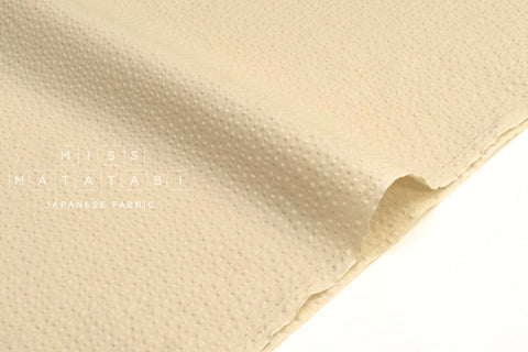 Japanese Fabric Cotton Seersucker Solids - A - 50cm