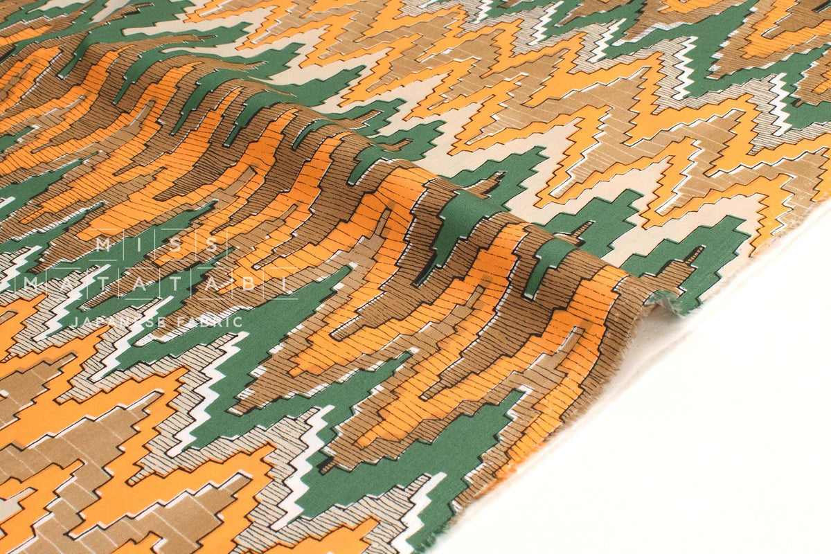 Japanese Fabric Wax Print Style III - A - 50cm