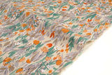 Japanese Fabric Charlie's Garden Linen Blend - B - 50cm