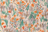 Japanese Fabric Charlie's Garden Linen Blend - B - 50cm