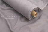 Japanese Fabric Solid Linen Blend Double Gauze - taupe - 50cm