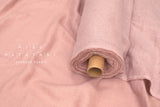 Japanese Fabric Solid Linen Blend Double Gauze - pink - 50cm