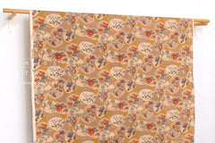 Japanese Fabric Kai Hana Monyo - C - 50cm