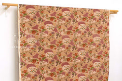 Japanese Fabric Kai Hana Monyo - A - 50cm