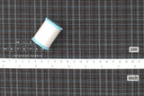 Japanese Fabric Yarn-Dyed Cotton Check - F - 50cm