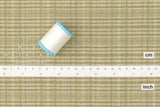 Japanese Fabric Yarn-Dyed Cotton Check - C - 50cm