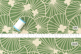 Japanese Fabric Lily Pad - green - 50cm