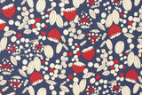 Japanese Fabric Linnea Strawberries - E - 50cm