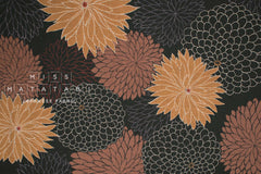 Japanese Fabric Chrysanthemum Pattern - D - 50cm