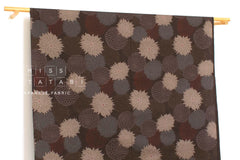 Japanese Fabric Chrysanthemum Pattern - C - 50cm