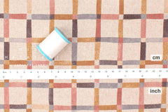 Japanese Fabric Le Bouquet Check - A - 50cm