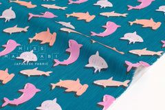 Japanese Fabric Shark Swim - B - 50cm
