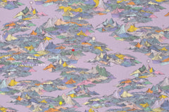 Japanese Fabric Ethereal Mountains - B - 50cm