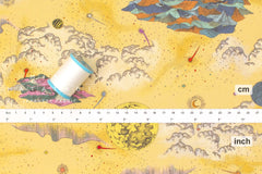 Japanese Fabric Ethereal Mountains II - A - 50cm