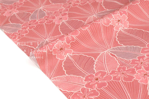 Japanese Fabric Growth - pink - 50cm