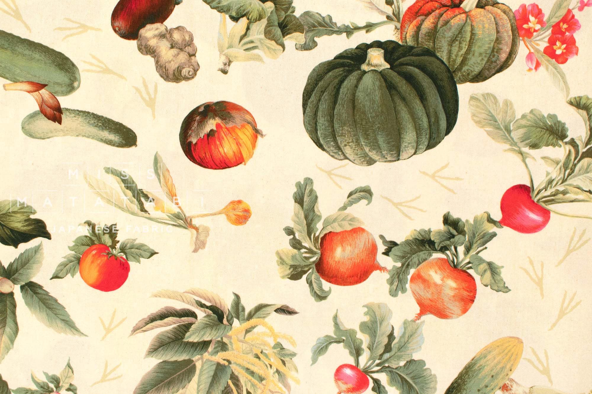Japanese Fabric Kitchen Garden - 50cm