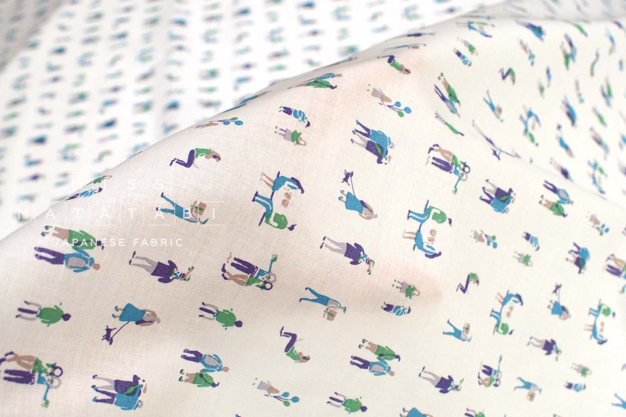 Japanese Fabric Everyday People - 50cm
