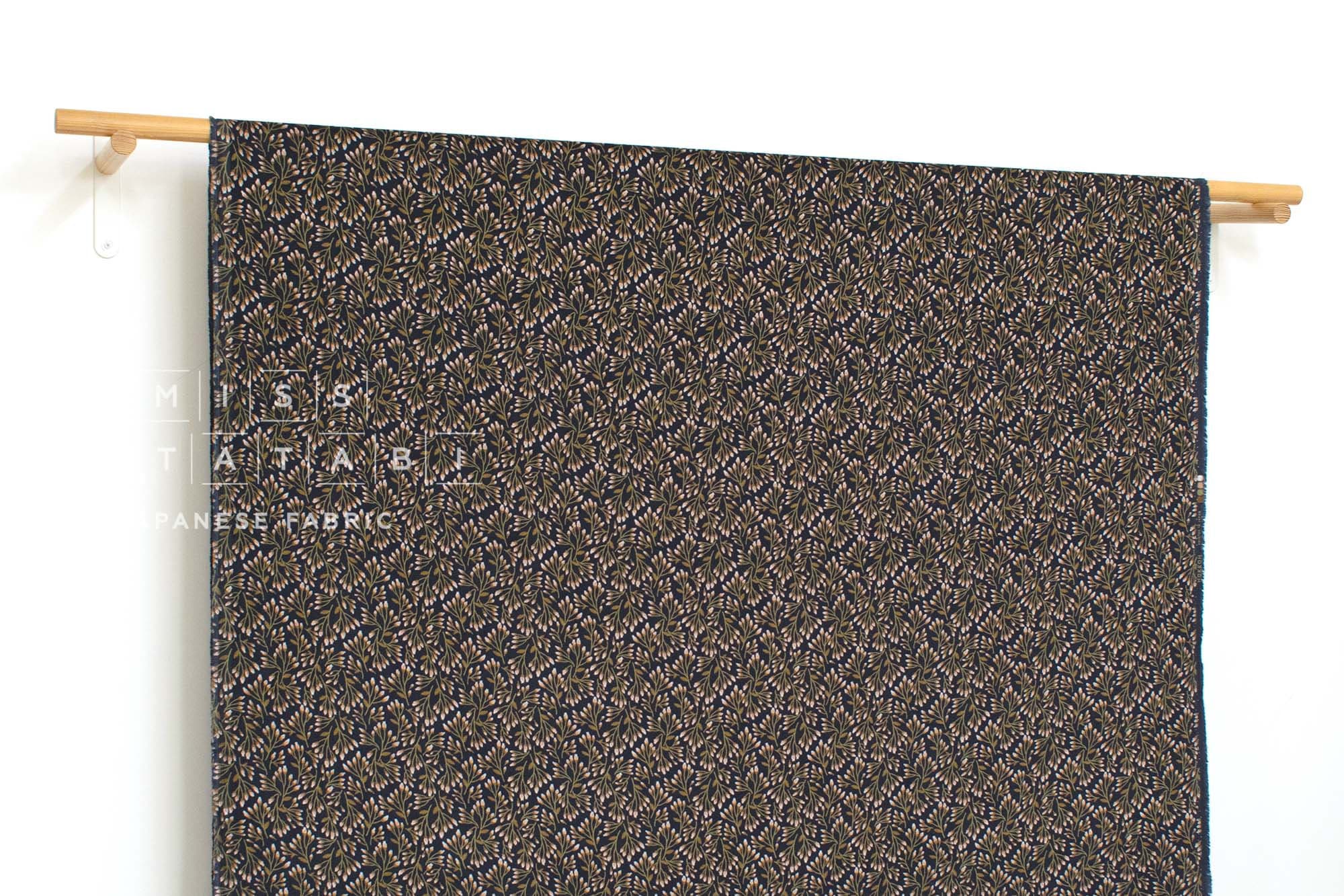 Japanese Fabric Corduroy Before Blooming - E - 50cm