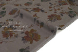 Japanese Fabric Corduroy Moody Floral - D - 50cm