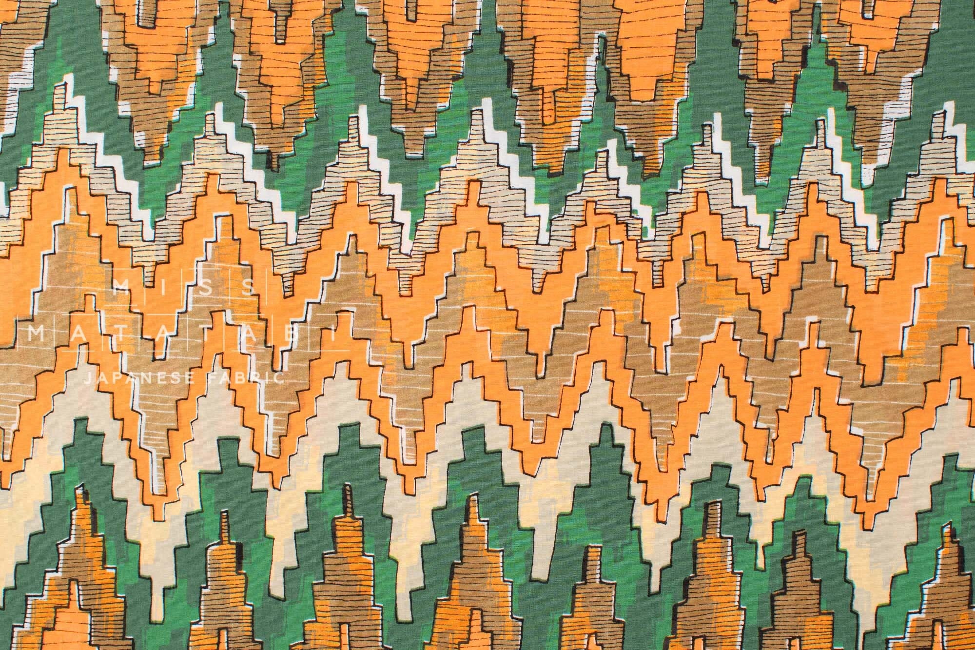 Japanese Fabric Wax Print Style III - A - 50cm