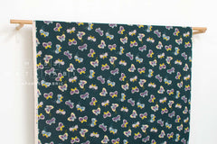 Japanese Fabric Butterly Dreams - dark indigo blue - 50cm