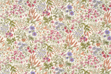 Japanese Fabric Cotton Ripple Josephine Floral - B - 50cm