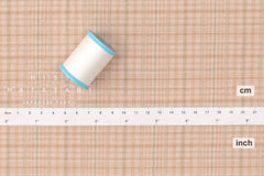 Japanese Fabric Yarn-Dyed Cotton Check - B - 50cm