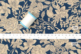Japanese Fabric Mattina Di Vacanza Aisling Floral - blue - 50cm