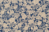 Japanese Fabric Mattina Di Vacanza Aisling Floral - blue - 50cm