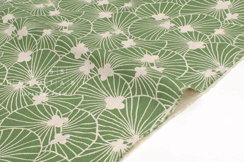 Japanese Fabric Lily Pad - green - 50cm