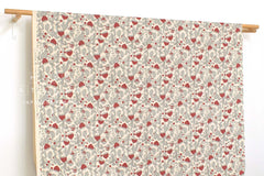 Japanese Fabric Linnea Strawberries - A - 50cm