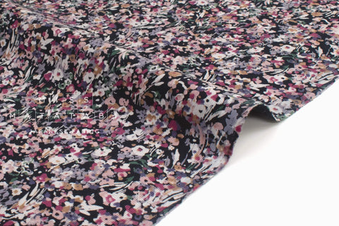 Japanese Fabric Corduroy Mountainside - D - 50cm