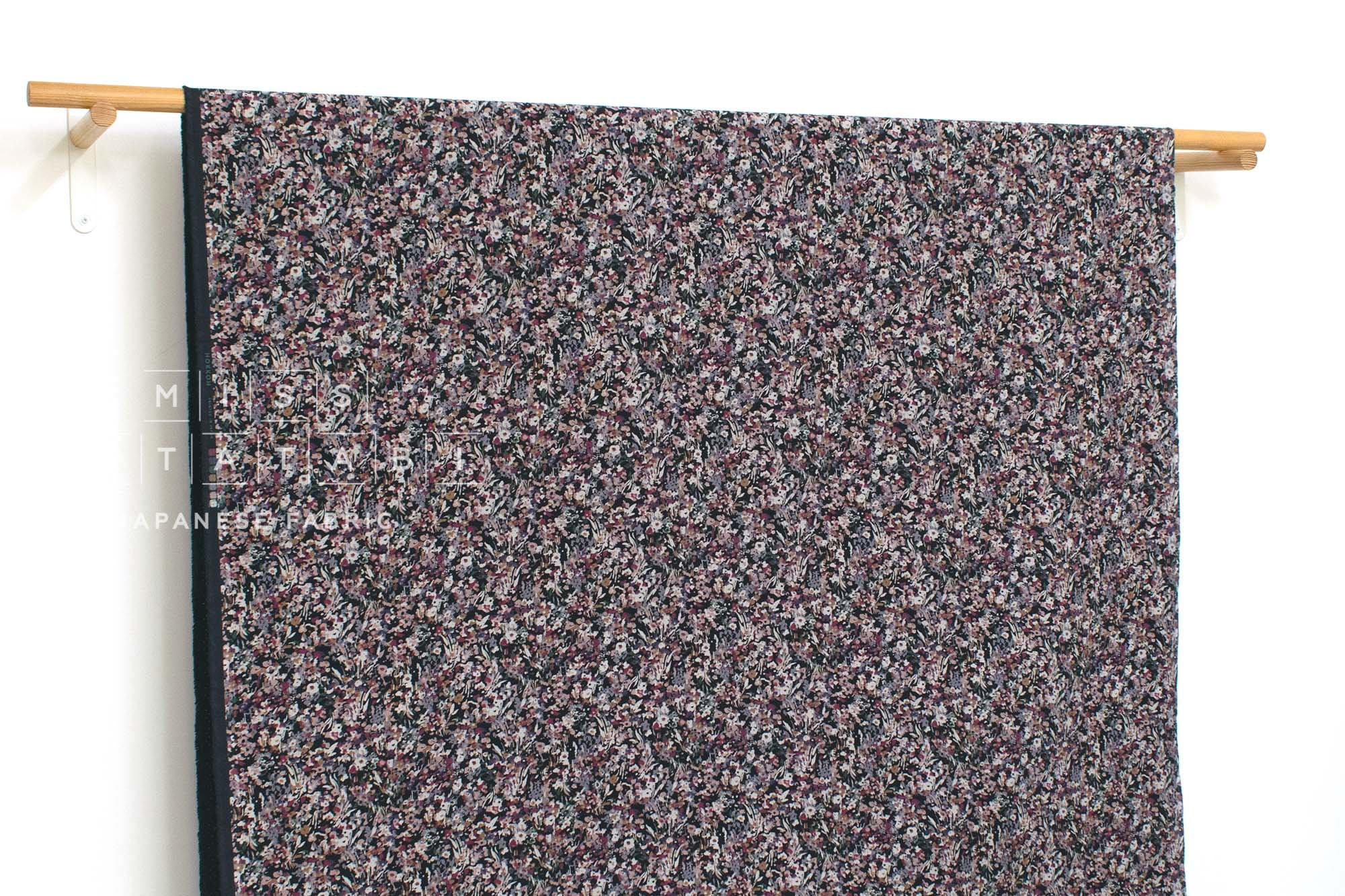 Japanese Fabric Corduroy Mountainside - D - 50cm