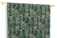 Japanese Fabric Corduroy Botanical - D - 50cm