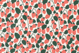 Japanese Fabric Strawberry - cream - 50cm