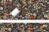 Japanese Fabric Corduroy Summer Floral - C - 50cm