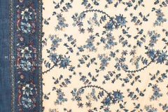 Hand Printed Indian Cotton Voile - B1 - 50cm
