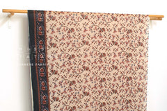 Hand Printed Indian Cotton Voile - B4 - 50cm