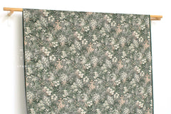 Japanese Fabric Corduroy Green Wall - B - 50cm