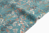 Japanese Fabric Corduroy Botanical - B - 50cm
