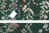 Japanese Fabric Corduroy Botanical - D - 50cm