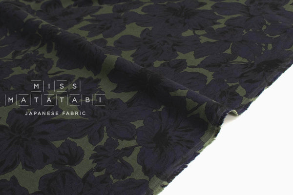 Japanese Fabric Corduroy Anais - D - 50cm