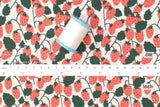 Japanese Fabric Strawberry - cream - 50cm