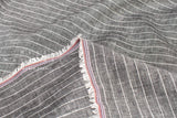 DEADSTOCK Japanese Fabric 100% Linen Stripes - 9002 - 50cm