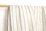 DEADSTOCK Japanese Fabric 100% Linen Stripes - 1 - 50cm