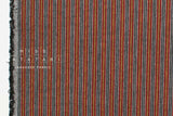 Japanese Fabric Yarn-Dyed Mikawa Momen Stripe - 11 - 50cm